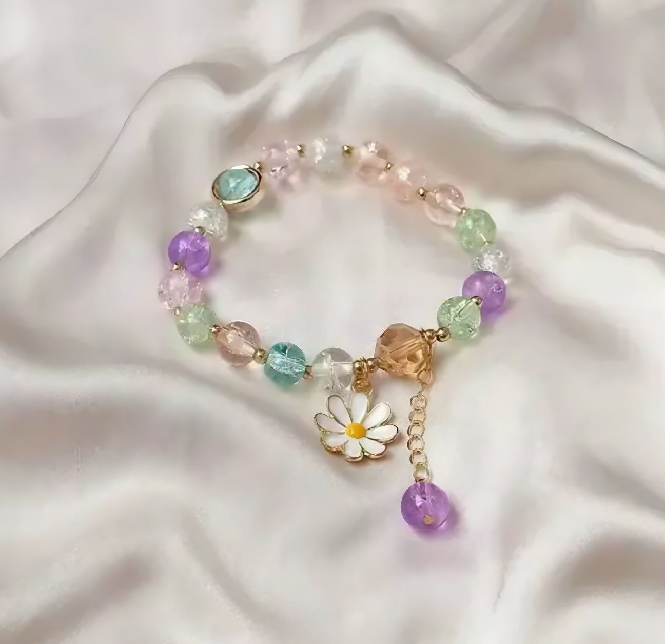 Daisy Pastel Dream Bracelet
