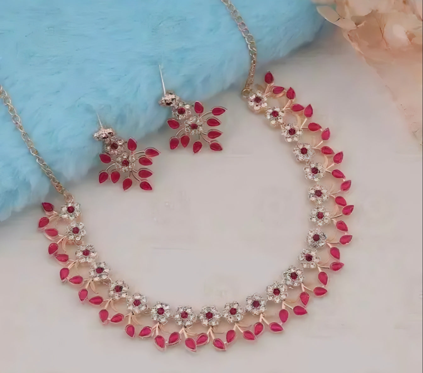 Verdant Grace Earrings Set