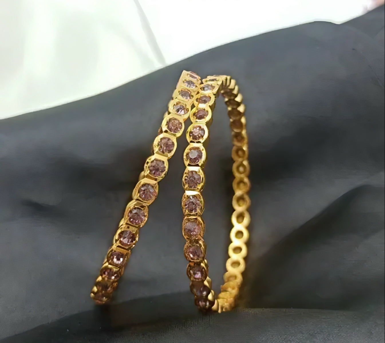 Royal Rosette Bangles