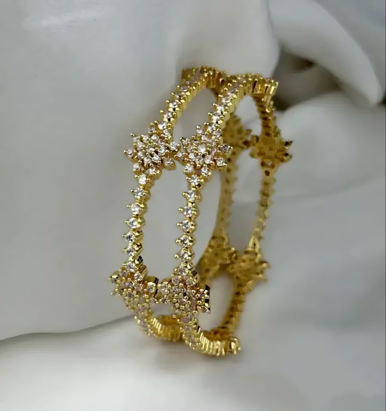 Starlight Dazzle CZ Bangles