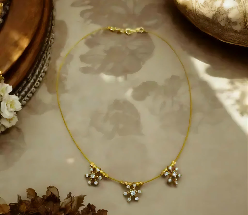 Golden Bloom Necklace
