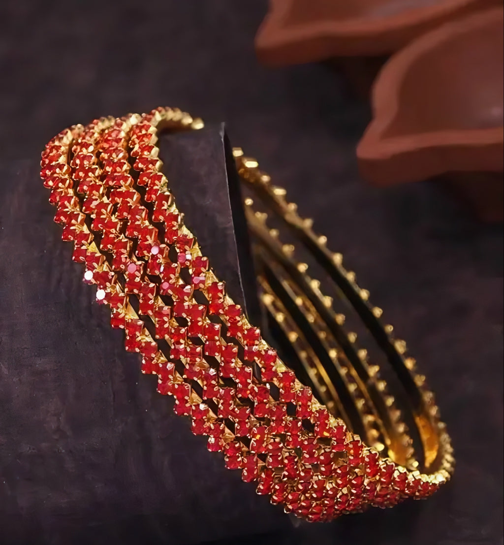 Twinkle Line AD Bangle Set