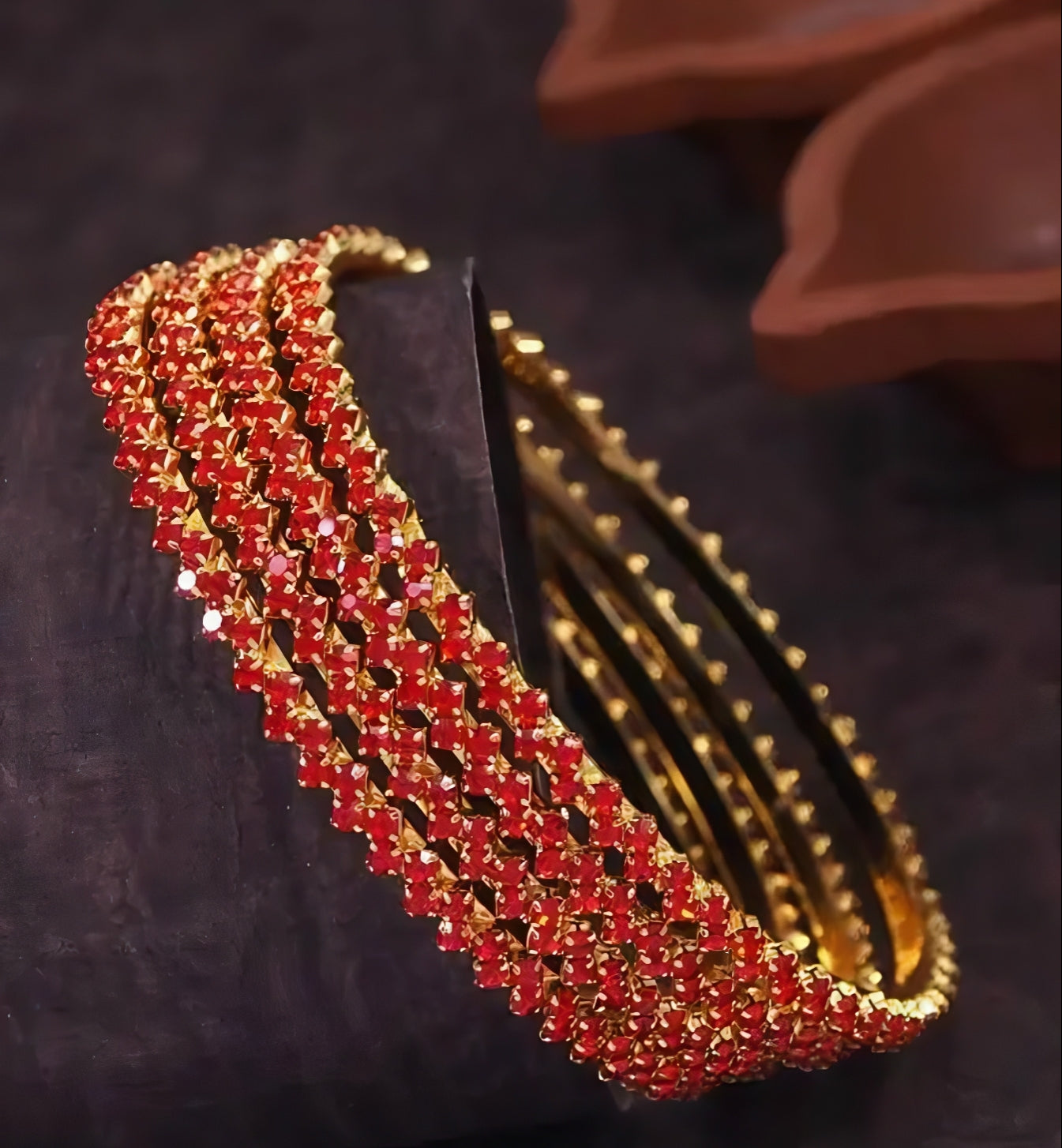 Twinkle Line AD Bangle Set