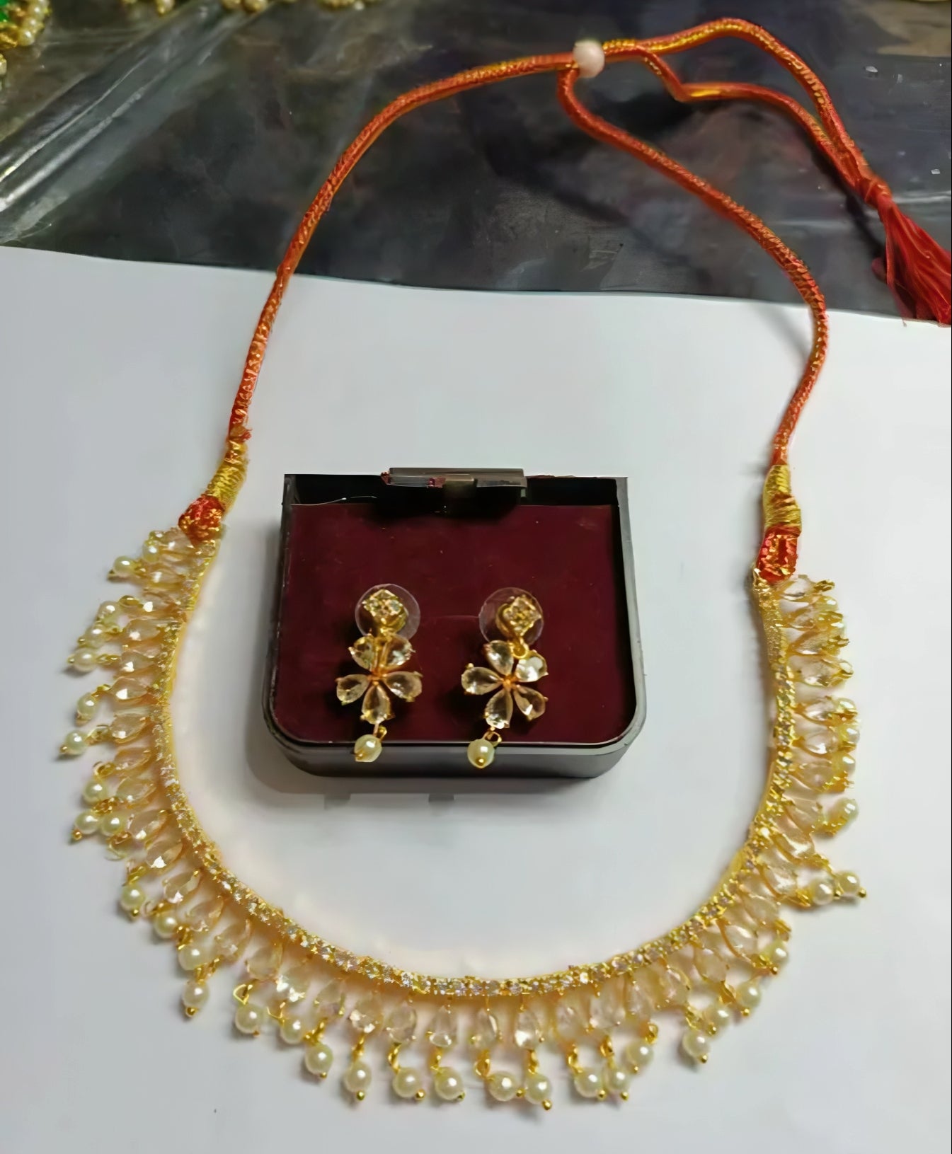 Vaibhavi Traditional Pearl Set