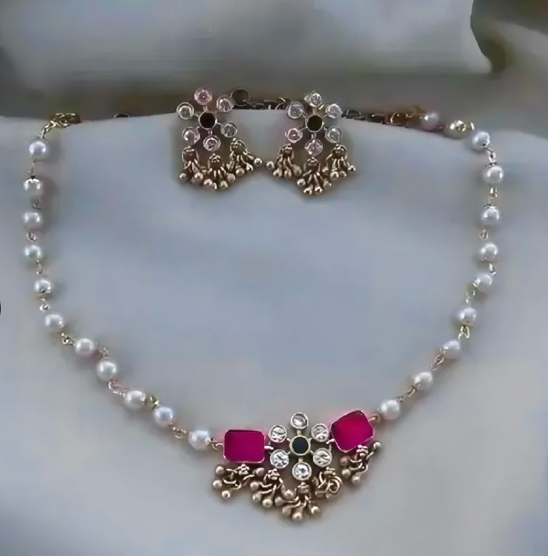 Royal Bloom Pearl Set