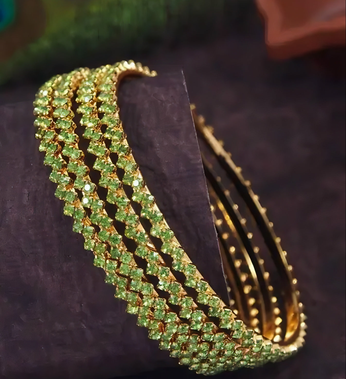 Twinkle Line AD Bangle Set