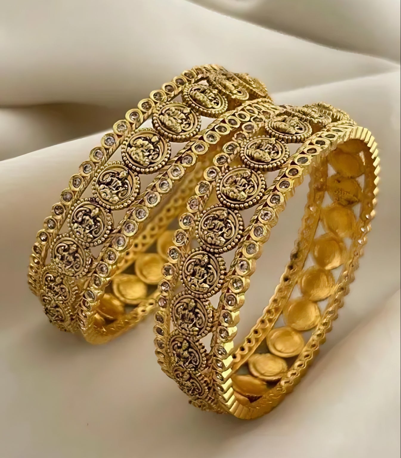 Antique Coin Glow Bangles
